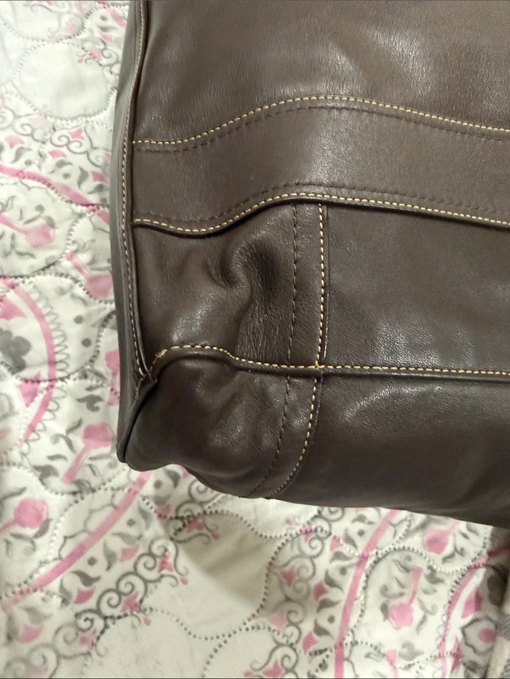 Coach transatlantic large 2-way tote vintage
